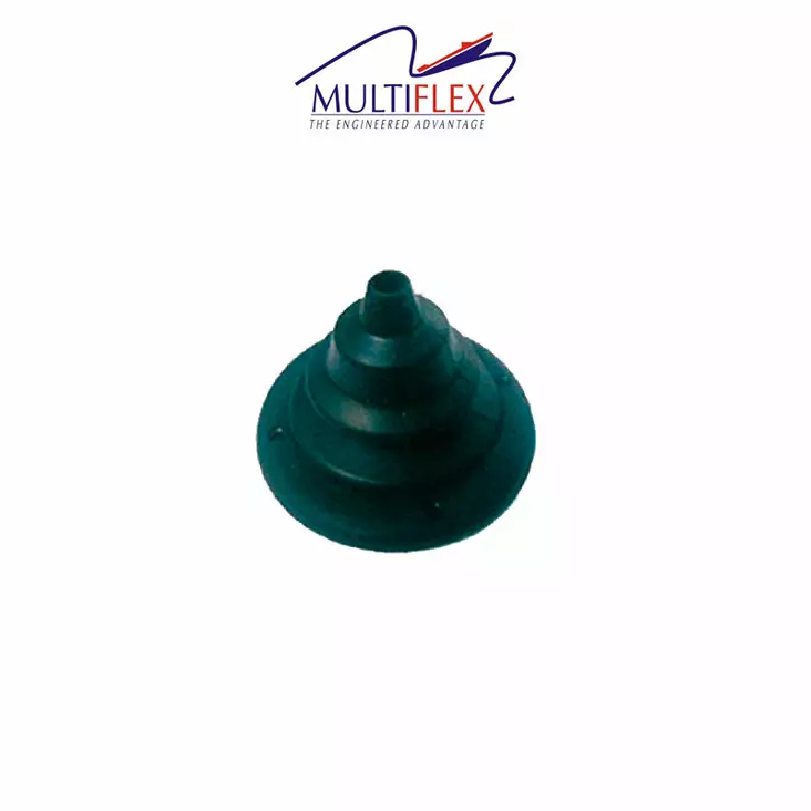 Läpivientikumi kaapelille musta 55x14x65mm - Ohjaustarvikkeet - D483901 - 1