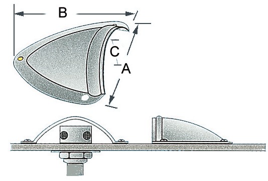Läpivientisuoja SS - Läpiviennit, letkuliitos ja sulkuhanat - D124031 - 1
