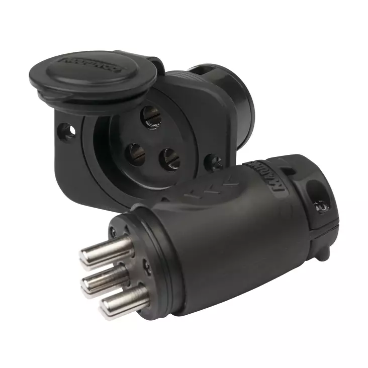 Marinco 70A Trolling Motor Plug & Receptacle - Venesähkön asennustarvikkeet - D286581 - 1