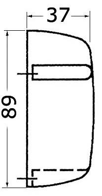 Osculati Vedenpitävä LED Ulkovalo 12V - Valaisimet ja lamput veneisiin - D123621 - 1