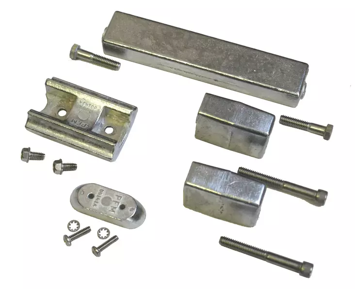 Perf metals anodisarja Johnson Evinrude 50-225hp 1991-1995 - Anodit perä- ja sisäperämoottoreille - D121391 - 1