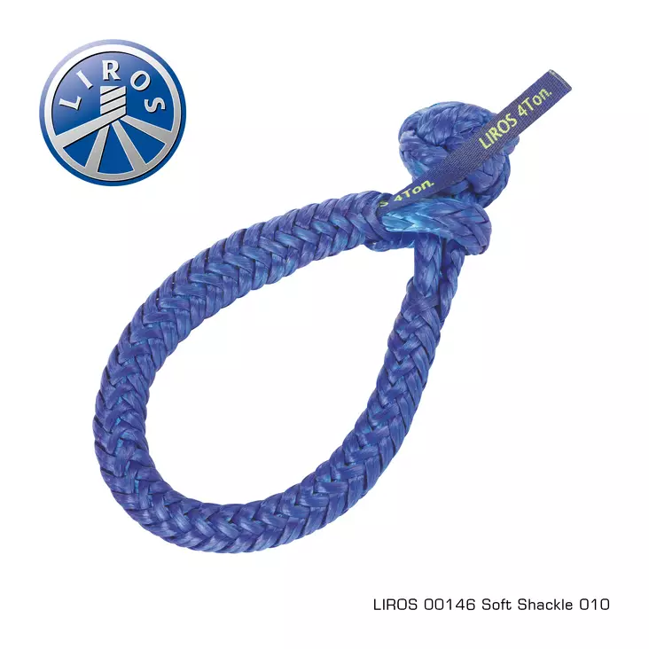 Soft Shackle blue 4t - Köydet veneilyyn - D465941 - 1