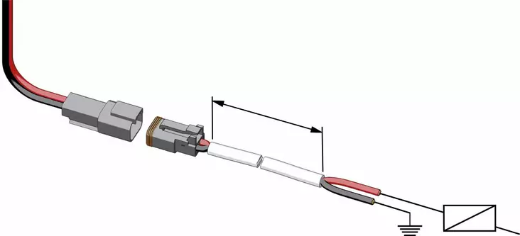 Uflex Jatkojohtosarja (KEJ2-20) 6m - Flybridge/2nd station - Trimmit - D159491 - 1