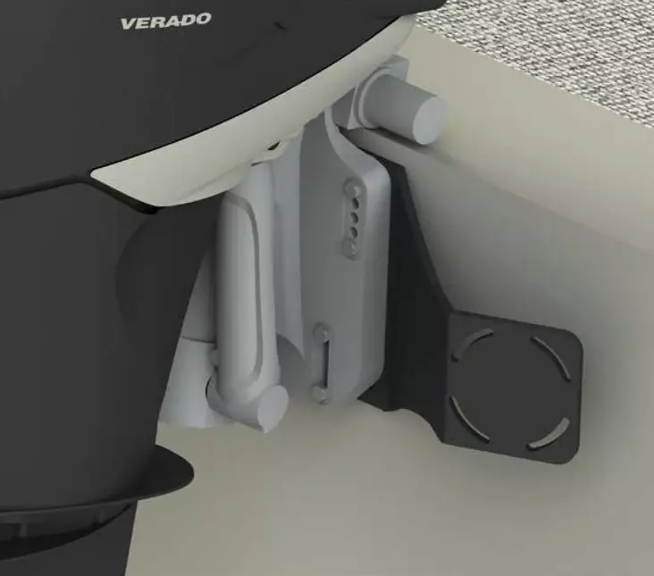 MOTOR MOUNT MATALANVEDEN ANKKURIN KIINNITYSLEVY - Lowrance vene-elektroniikka - M9512401391 - 1