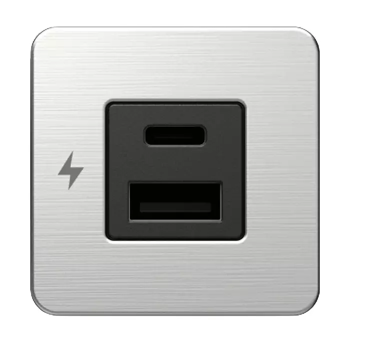 TILE USB-A / USB-C LATURI 12/24V, RST - Venesähkö - M9514601141 - 1