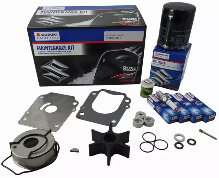 Huoltosarja/Maintenance Kit Suzuki DF70A-90A (2021 MY-) DF100B - Suzuki osat perämoottorille - 50552 - 1