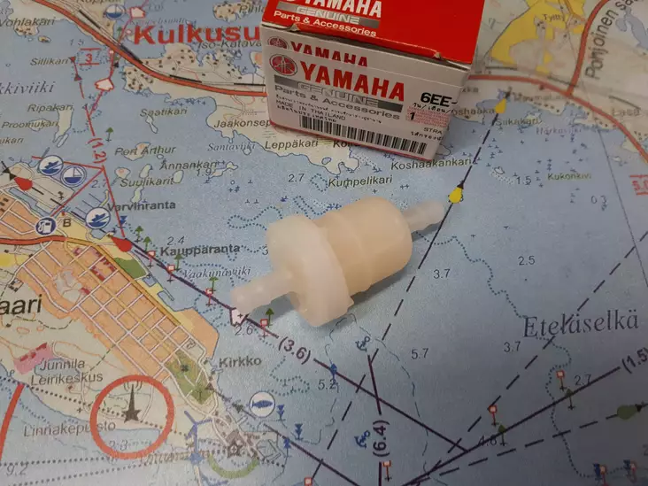 Polttoainesuodatin/Strainer 1 Yamaha F4B F5A F6C - Yamaha suodattimet - 29522 - 1