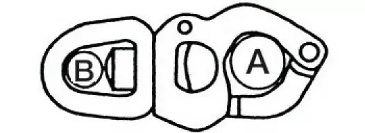 SS Swivel Snap Shackle 87mm - Sakkelit, haat ja vanttiruuvit - 52412 - 1