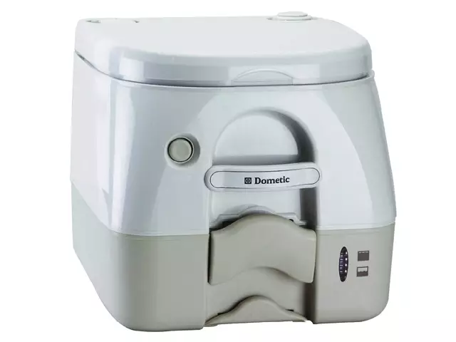 WC KEMIALLINEN 972 HARMAA DOMETIC - Käymälät ja septipumput veneisiin - 22522 - 1