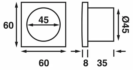 BERKER PISTORASIA 230V, VALKOINEN - Venesähkö - M9514016142 - 2