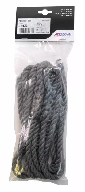 KÖYSI FENDERLINE 10MM/2X2M ANTRASIITTI - Veneen kiinnitys - M9517159372 - 1