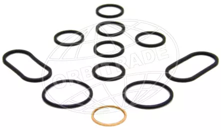 Orbitrade, gasket set - Sisäperämoottorin Jäähdytys - D158902 - 1