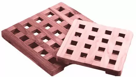 TIIKKINEN PANNUNALUSTA 200X200 MM - Lahjatavarat - M9519036362 - 1