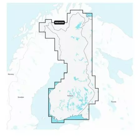 Garmin Navionics+ NSEU055R Suomi, järvet ja joet - Veneilykartat - 39652 - 1