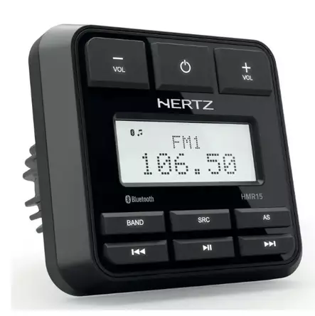 Hertz HMR15 Marinesoitin 2,8" Näytöllä - Veneaudio - 50502 - 1