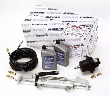 Hydrauliohjaussarja Perämoottorille Alle 175hv Hytech-Obf/1 M-60 Korvaa 13200002 - Hydrauliohjaukset - 38222 - 1