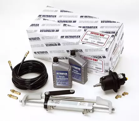Hydrauliohjaussarja Perämoottorille Alle 175hv Hytech-Obf/1 M-60 Korvaa 13200002 - Hydrauliohjaukset - 38222 - 1