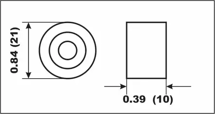 Perf metals anodi Suzuki/J/E (4-pakk.) - Varaosat ja lisävarusteet - D370192 - 2