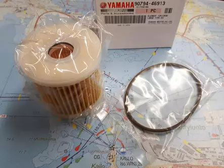 Polttoaineen VARASUODATIN 907 Yamaha 10Micron - Yamaha osat perämoottoreille - 33022 - 1