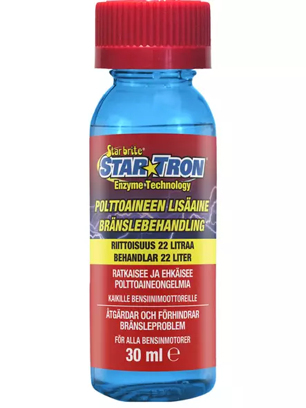 StarTron Bensiinin lisäaine 30ml, 22 litraan. - Perämoottorin Polttoainetarvikkeet - 38752 - 1