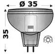 Halogen G4 12V 20W - Valaisimet ja lamput veneisiin - D123822 - 2