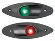 Osculati Built-in ABS navigation light green/black - Valaisimet ja lamput veneisiin - D391652 - 1
