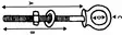 SILMUKKAPULTTI M8x L80mm - Veneen kansihelat - M9511028022 - 2