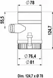 UPPOPUMPPU UP1000 12V 63L/MIN. - Veneen LVI - M9515004452 - 2
