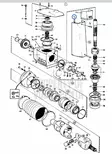 Kannen Lukitussalpa Volvo Penta 200-290 - Sisäperämoottorin osat - 7052 - 2