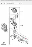 Polttoainepumpun Tiiviste/Gasket Body 2 Yamaha 20D 25N (25D 1989) - Yamaha muut - 21692 - 2