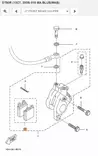 Jarrupalat Etu/Pad Caliper 2 Yamaha Moto DT50R - Yamaha Moto - 27422 - 2