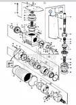 Kannen Lukitussalpa Volvo Penta 200-290 - Sisäperämoottorin osat - 7052 - 2