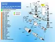 Kannen Lukitussalpa Volvo Penta 200-290 - Sisäperämoottorin osat - 7052 - 3