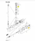 Lukkorengas/Circlip Transmission Suzuki - Suzuki osat perämoottorille - 42922 - 2