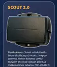 North tracker GPS paikanin Scout 2.0 toimii omalla akulla. - Venesähkö - 52502 - 1