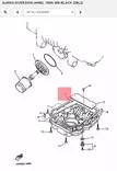 Öljypohjan Tiiviste/Gasket Strainer Cover Yamaha Moto XJ900 XJ750 XJ650 - Yamaha Moto - 21782 - 2