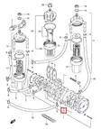 Polttoainepumpun Kalvosarja/Diaphragm Set Suzuki DT20-DT40 - Suzuki osat perämoottorille - 50872 - 2