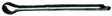 Saksisokka 2,5 X 20mm A4 DIN94 10kpl/pkt RST - Lowrance vene-elektroniikka - M9513043122 - 1