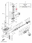 Siipipyörä Yamaha 20D 25D 25N F20G (SIE18-3065) - Yamaha siipipyörät - 6282 - 2