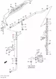 Suzuki Korkeapainesuodatin DF150/DF175 Filter Fuel - Suzuki osat perämoottorille - 38682 - 2