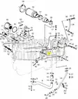 Tiiviste Turbolaippa/Gasket Turbo Volvo - Sisäperämoottorin osat - 11232 - 3