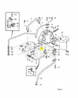 Tiiviste Turbolaippa/Gasket Turbo Volvo - Sisäperämoottorin osat - 11232 - 2