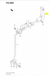 Vaihdekahva/Lever Clutch Suzuki DF4 DF5 - Suzuki osat perämoottorille - 40332 - 2