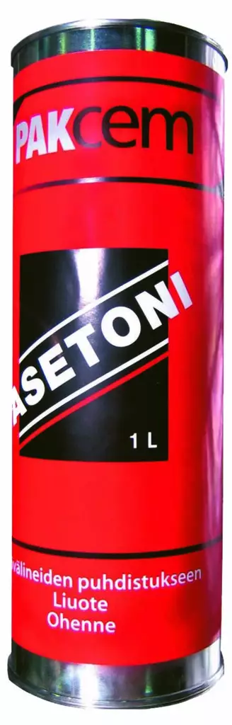 ASETONI 1l - Veneenhoitotuotteet ja maalit - M9519600002 - 1