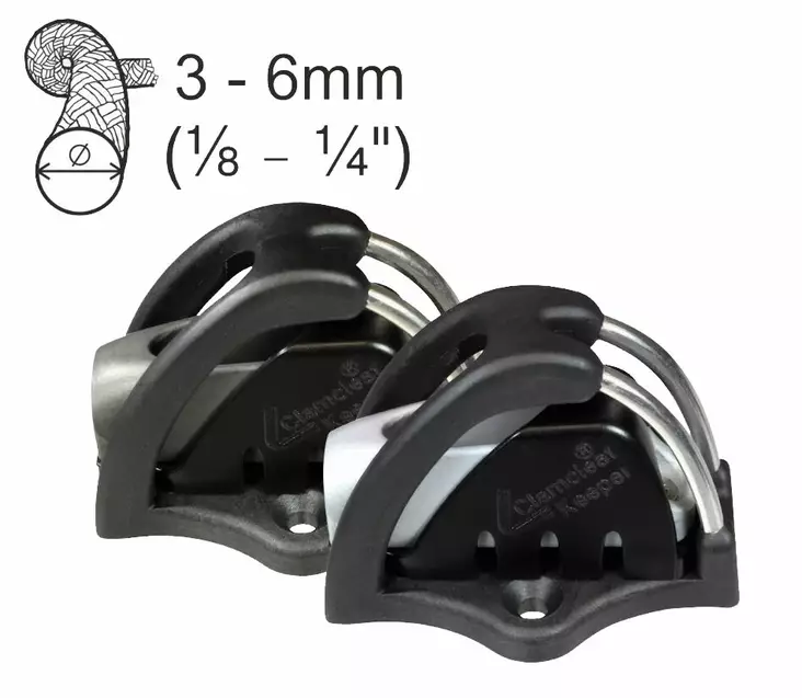 CLAMCLEAT INLINE KÖYSILUKKO - Purjevenetarvikkeet - M9512074082 - 1
