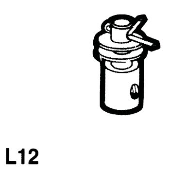 KAAPELINPÄÄTE L-12 - Lowrance vene-elektroniikka - M9513024112 - 1