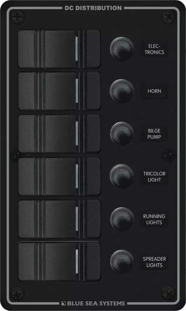 KATK.PANEELI 6-KATK+AUT.SULAKE - Venesähkö - M9514802422 - 1