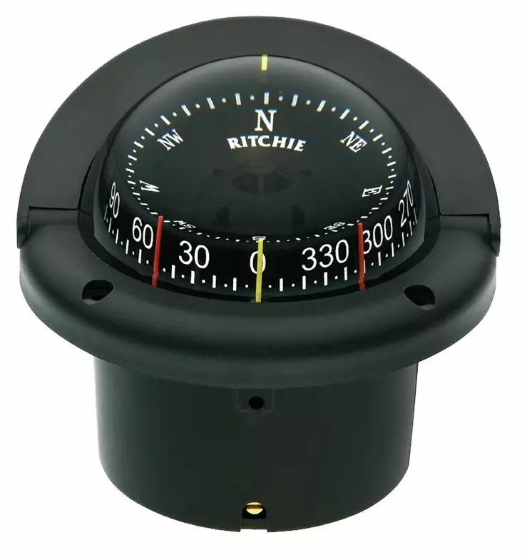 KOMPASSI HELMSMAN MUSTA - Meri-VHF-radiopuhelimet ja tarvikkeet - M9514021142 - 1