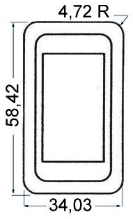 Katkaisija pidike yhdenkatk. - Venesähkön asennustarvikkeet - D123682 - 1
