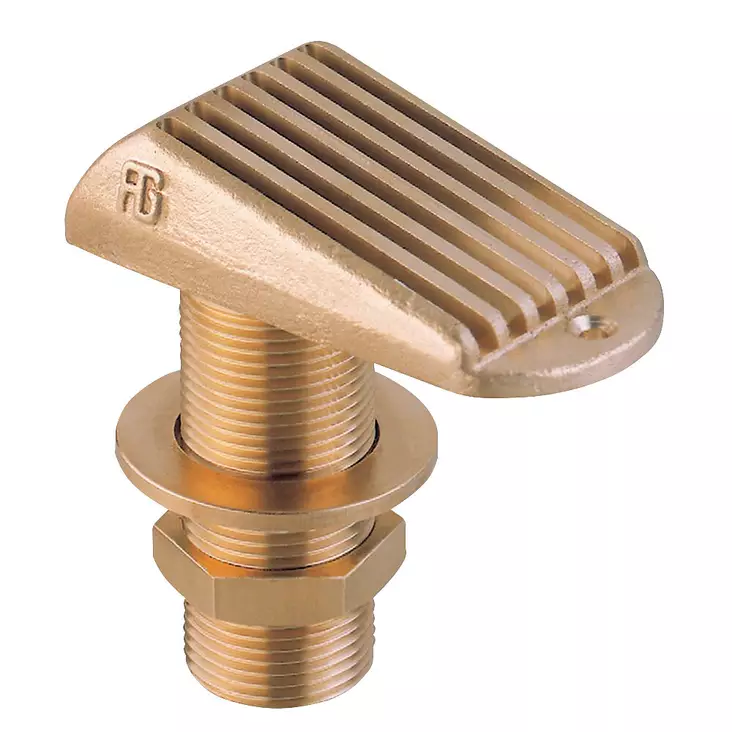 LÄPIVIENTI SIHDILLÄ 3/4' MESSINKIÄ - Veneen LVI - M9515030502 - 1